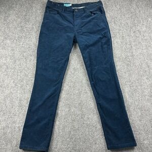 Castaway Nantucket Island Corduroy Pants Mens‎ 35x34 Navy Blue Stretch Preppy